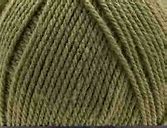 Hayfield Bonus DK 634 Olive Green with acrylic
